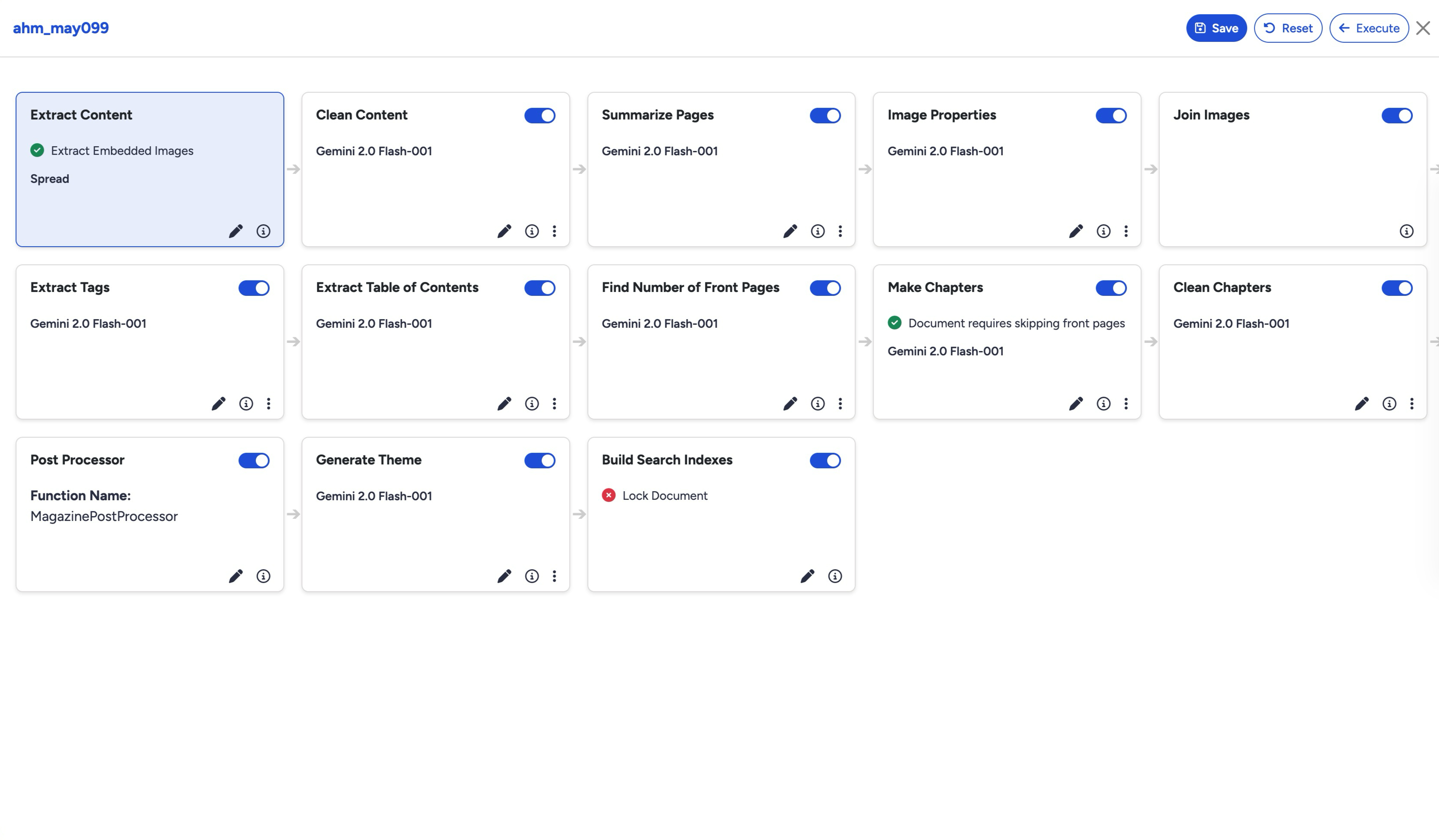 Document Processing Workflow